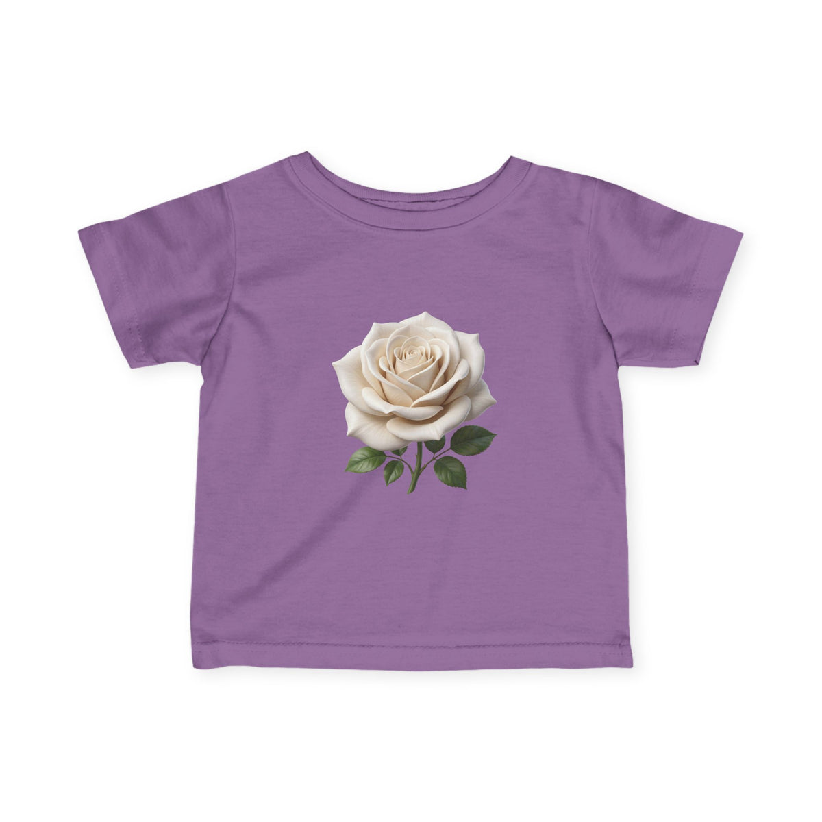 Infant Tee — Vintage Cream Rose Floral Baby Shirt