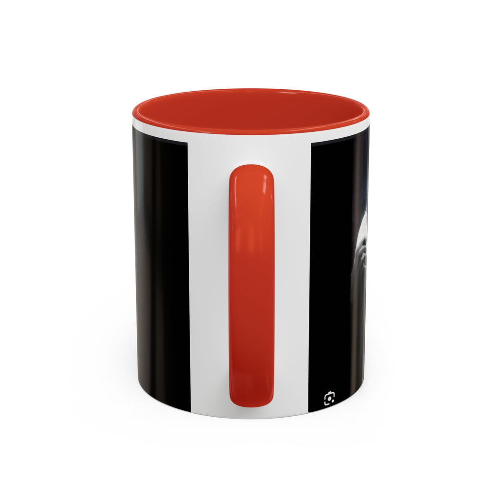 Halloween Michael Myers Accent Coffee Mug — Spooky Horror Movie Jack-O'-Lantern Face (11/15oz)