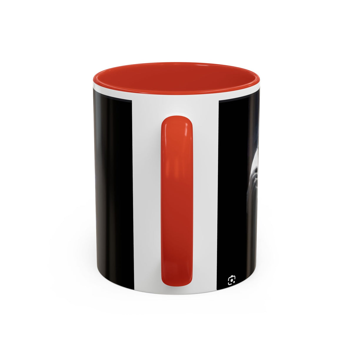 Halloween Michael Myers Accent Coffee Mug — Spooky Horror Movie Jack-O'-Lantern Face (11/15oz)
