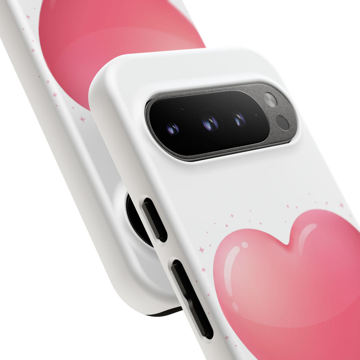 Heart Emoji Tough Case — Cute Pink Heart Phone Case for iPhone & Android