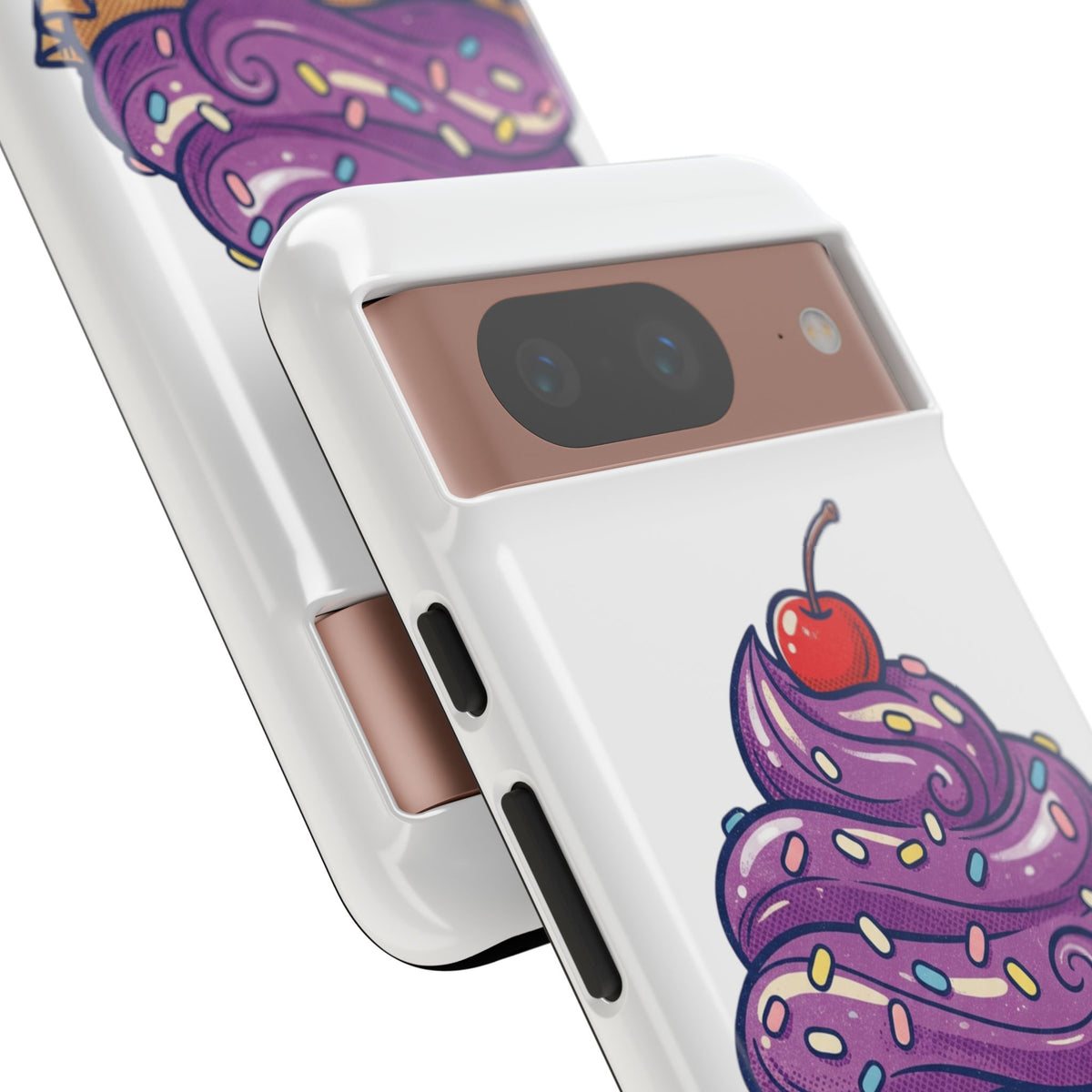 Purple Cupcake Tough Phone Cases