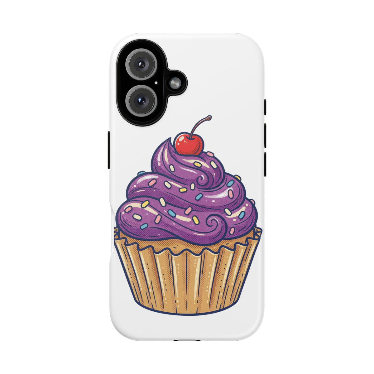 Purple Cupcake Tough Phone Cases