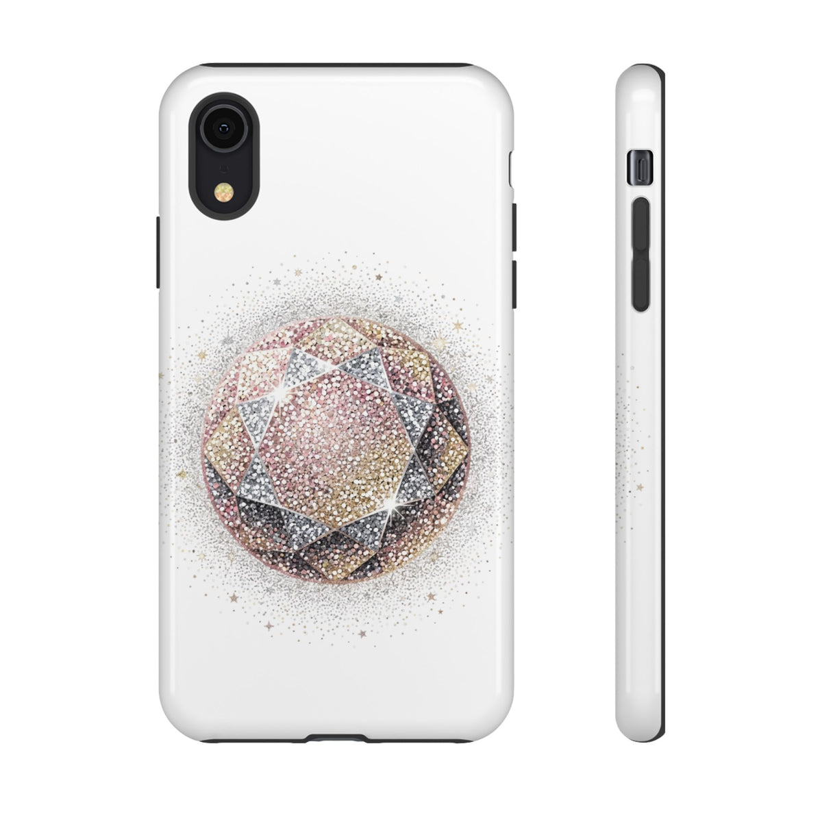 Glittery Tough Phone Cases
