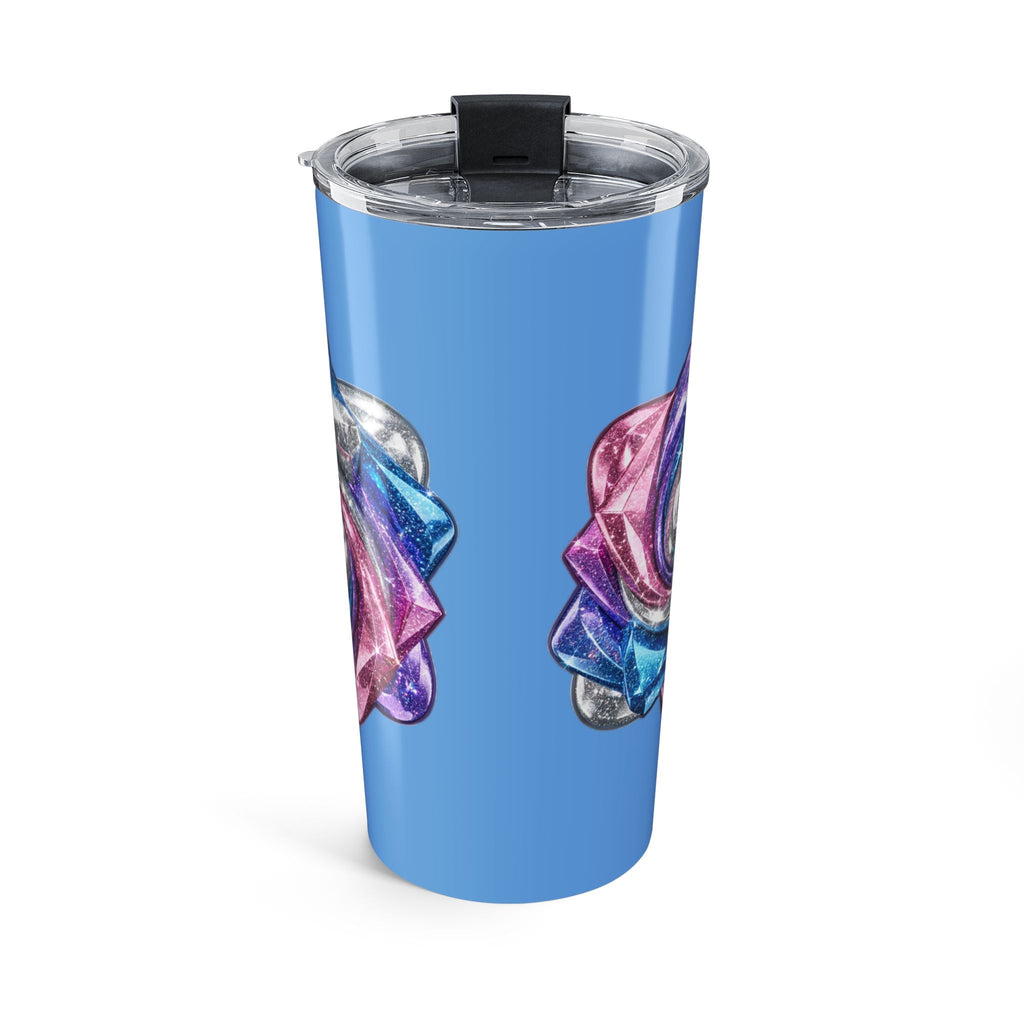 20oz Iridescent Rose Stainless Tumbler Light Blue  — Insulated Travel Cup