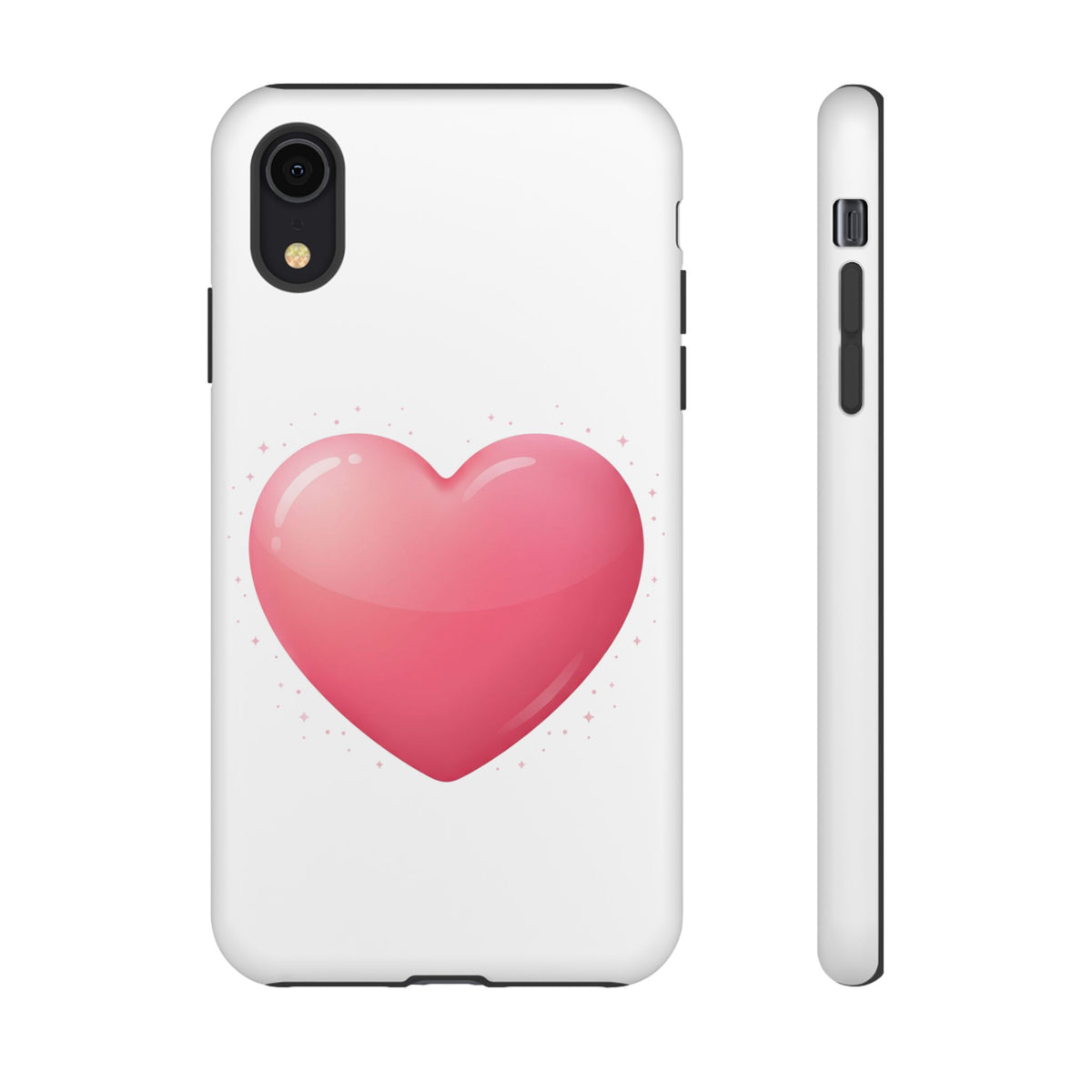 Heart Emoji Tough Case — Cute Pink Heart Phone Case for iPhone & Android
