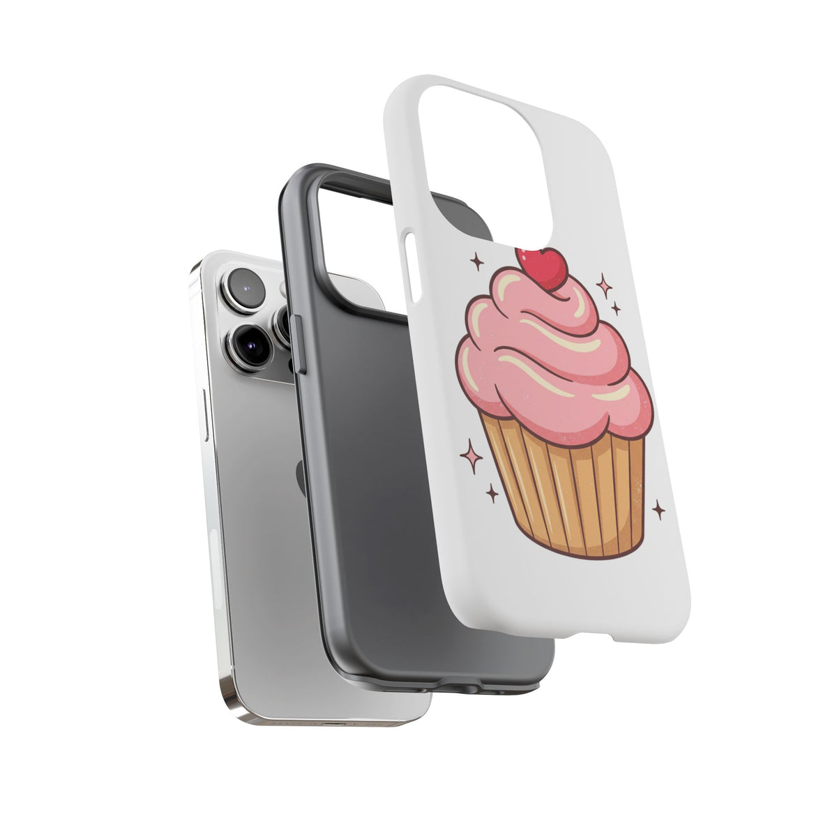 Pink Cupcake Phone Tough Cases
