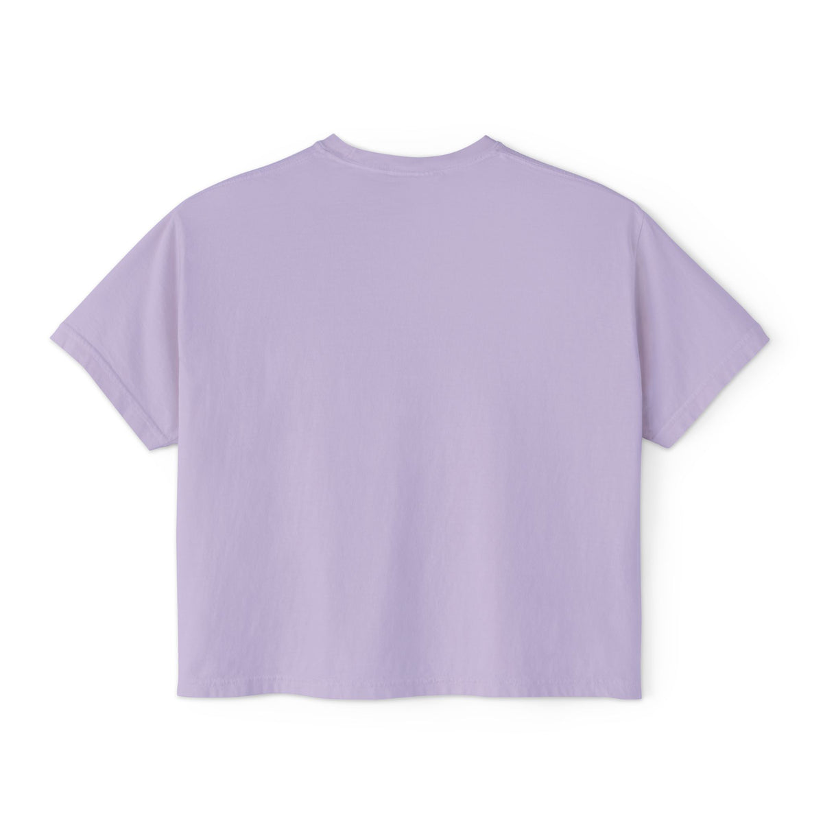 Women's Boxy Tee — Abstract Floral Swirl Graphic