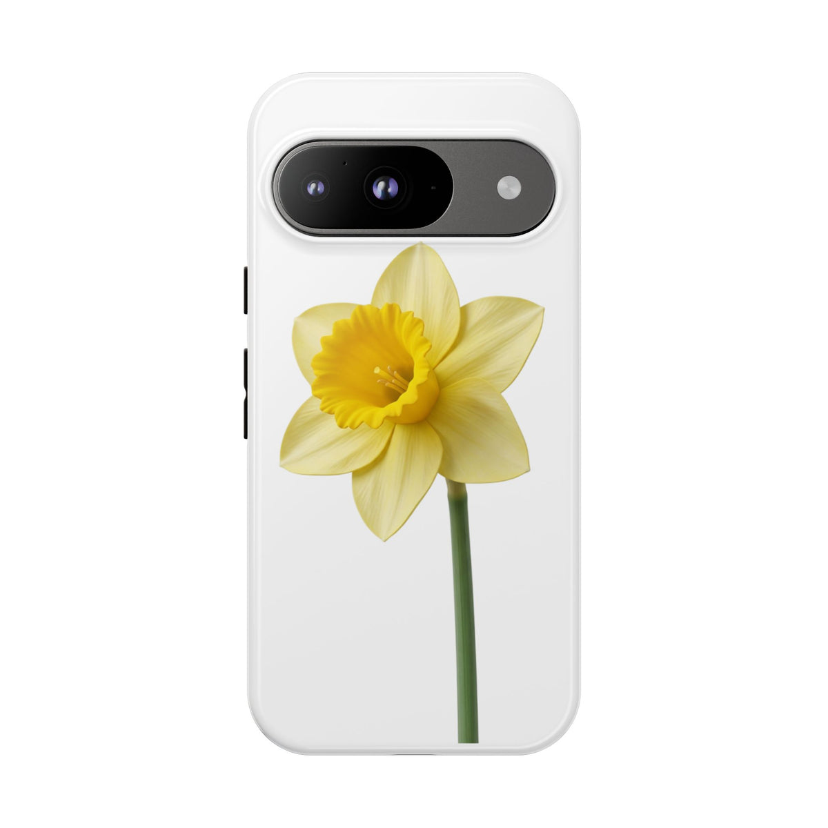 Daffodil Blossom Tough Phone Case — Yellow Spring Floral iPhone Cover