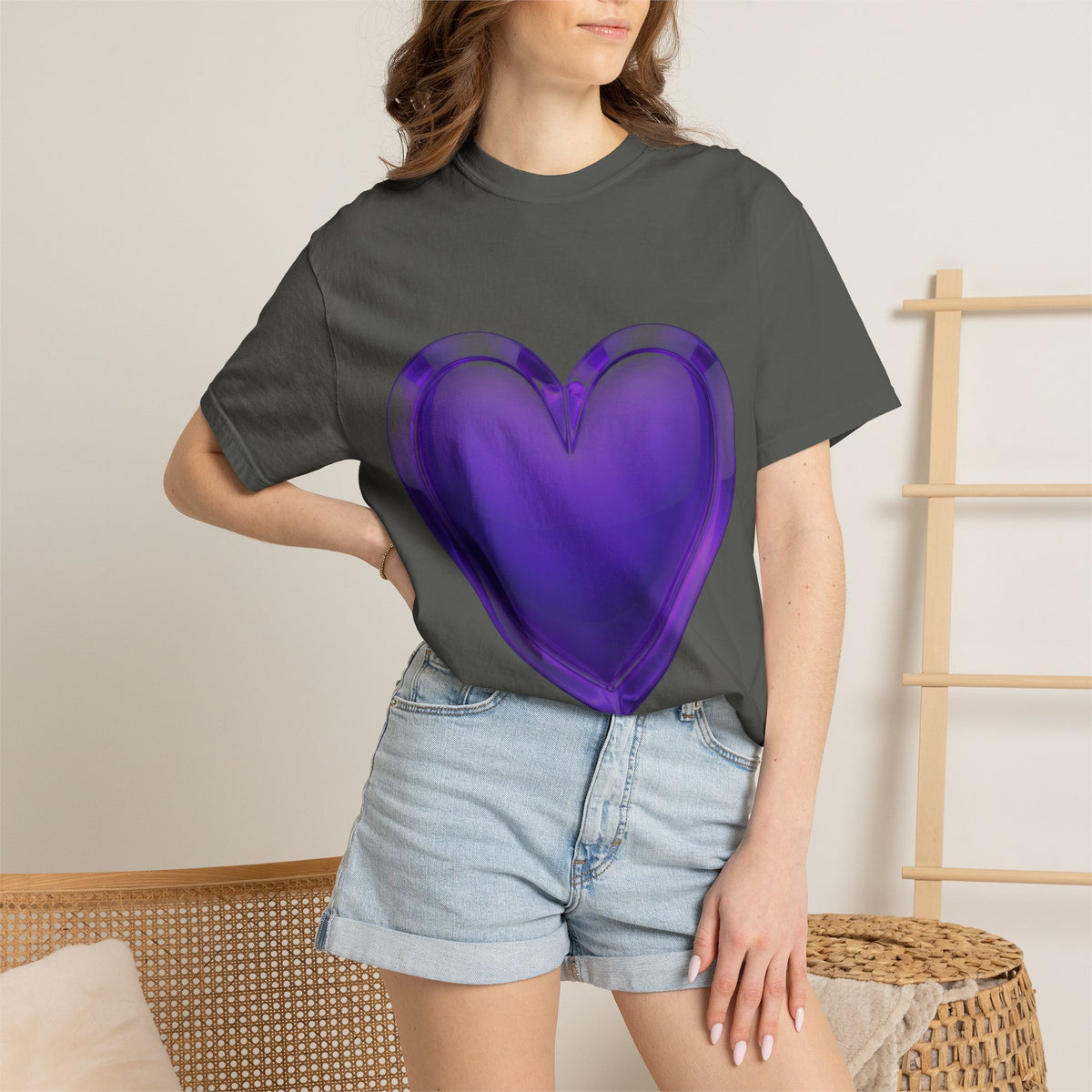 Purple Heart Unisex Garment-Dyed T-shirt