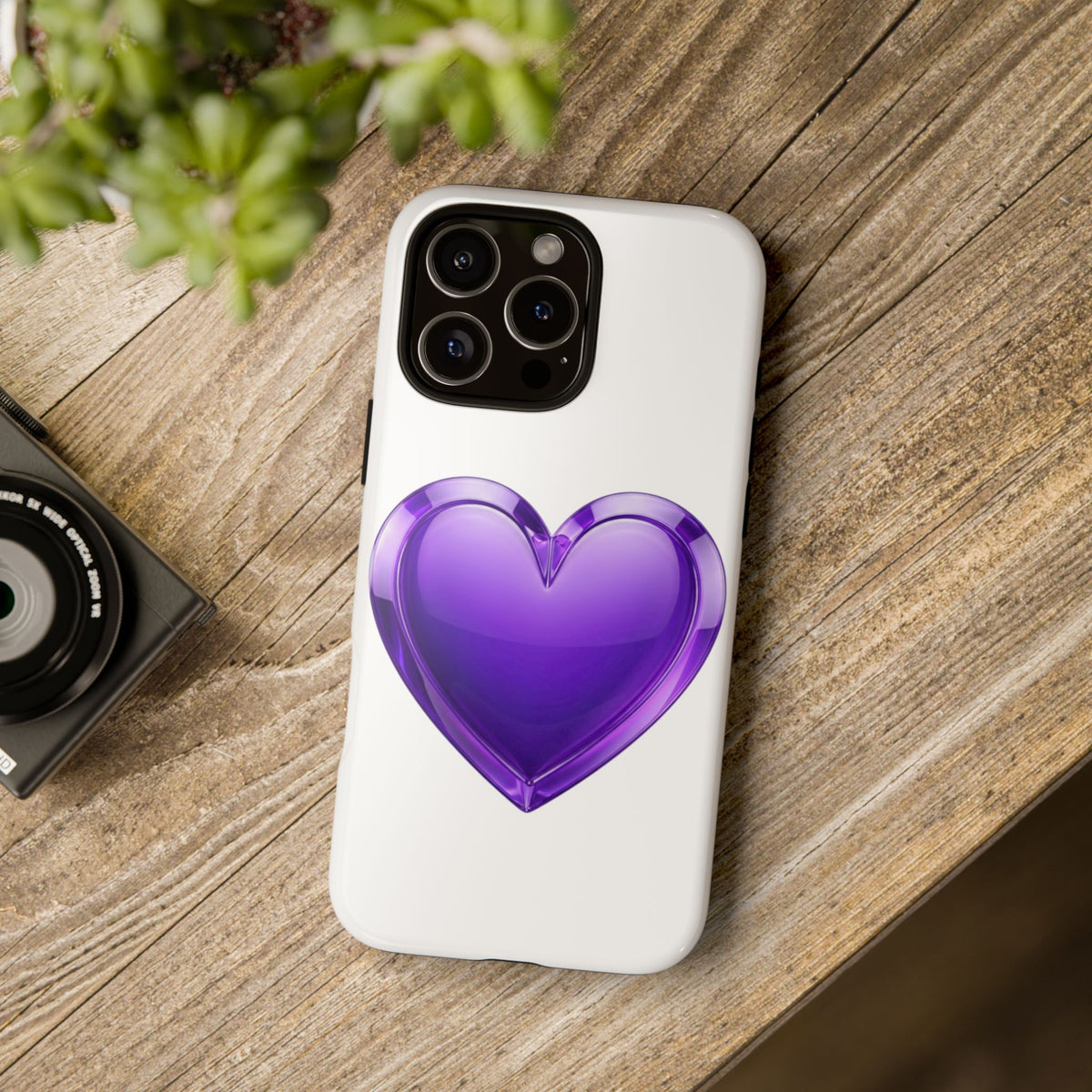 Purple Heart Tough Phone Cases