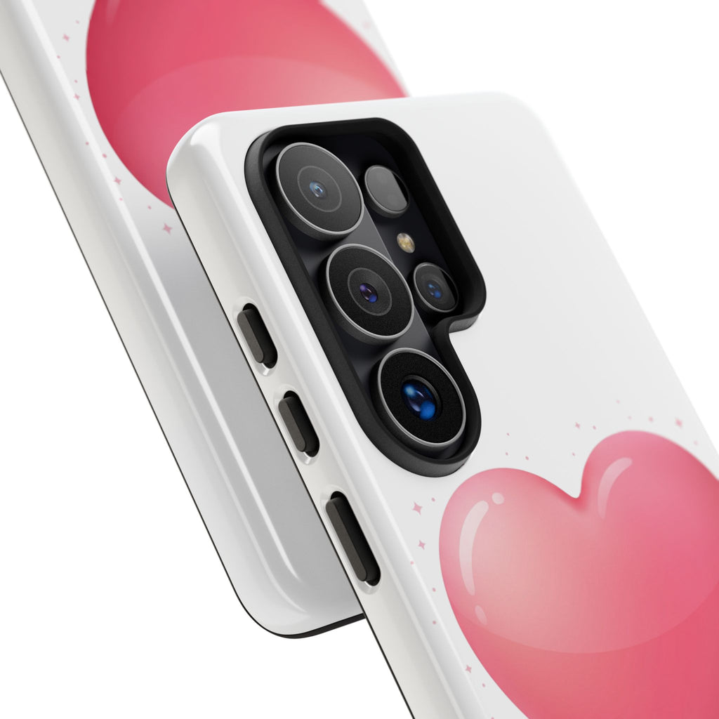 Heart Emoji Tough Case — Cute Pink Heart Phone Case for iPhone & Android