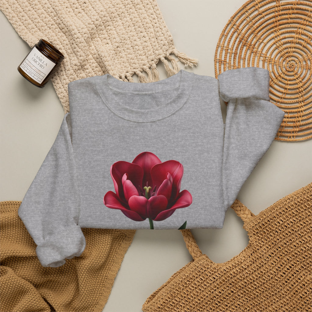 Tulip Bloom Crewneck Sweatshirt