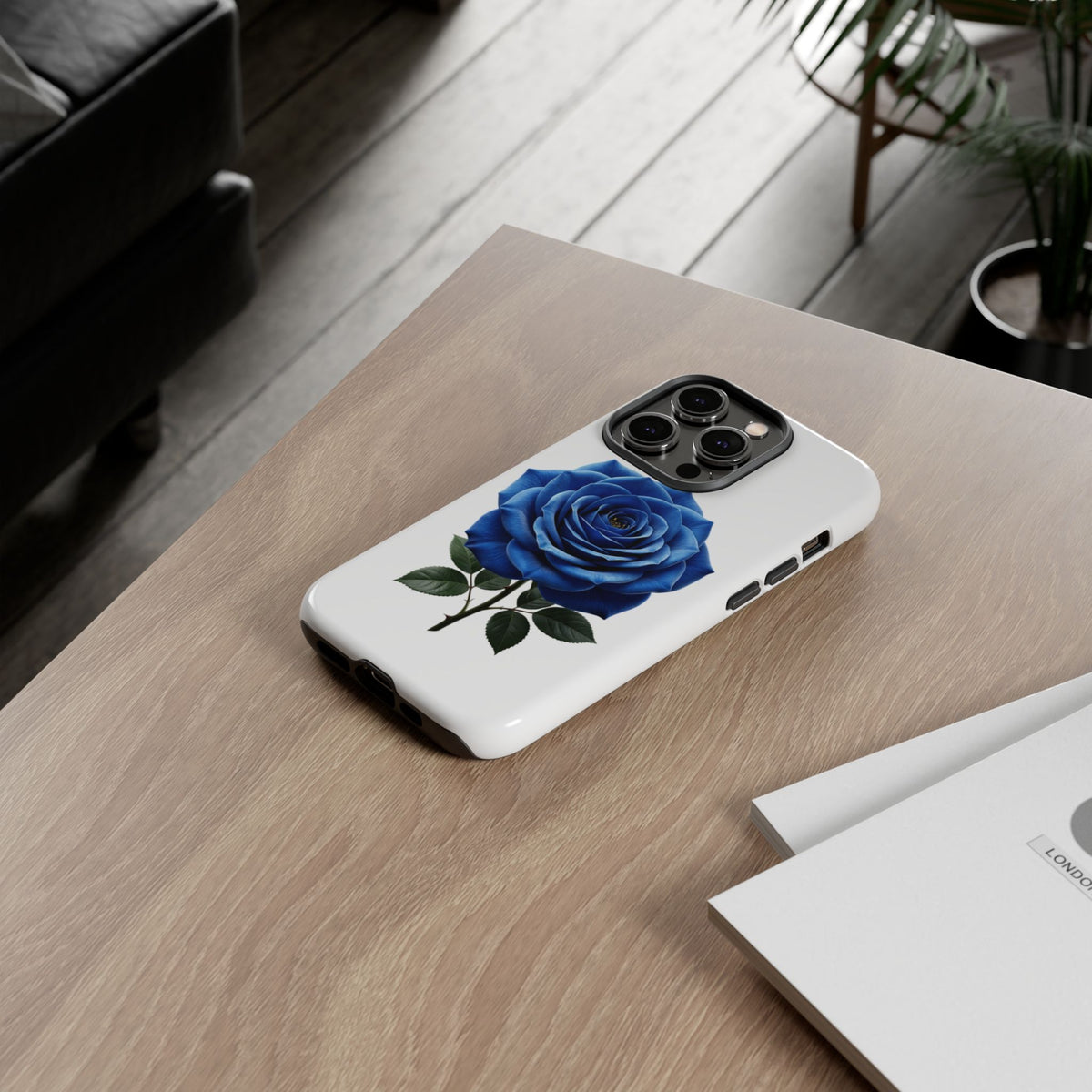 Blue Rose Phone Case