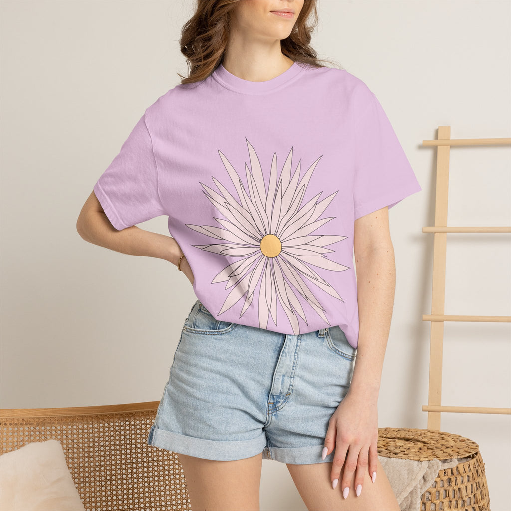 Pink Daisy Graphic T-Shirt
