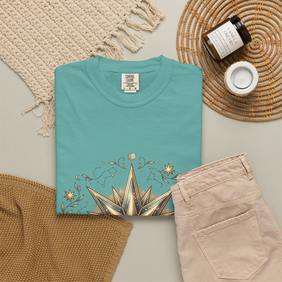Starburst Unisex Garment-Dyed T-shirt