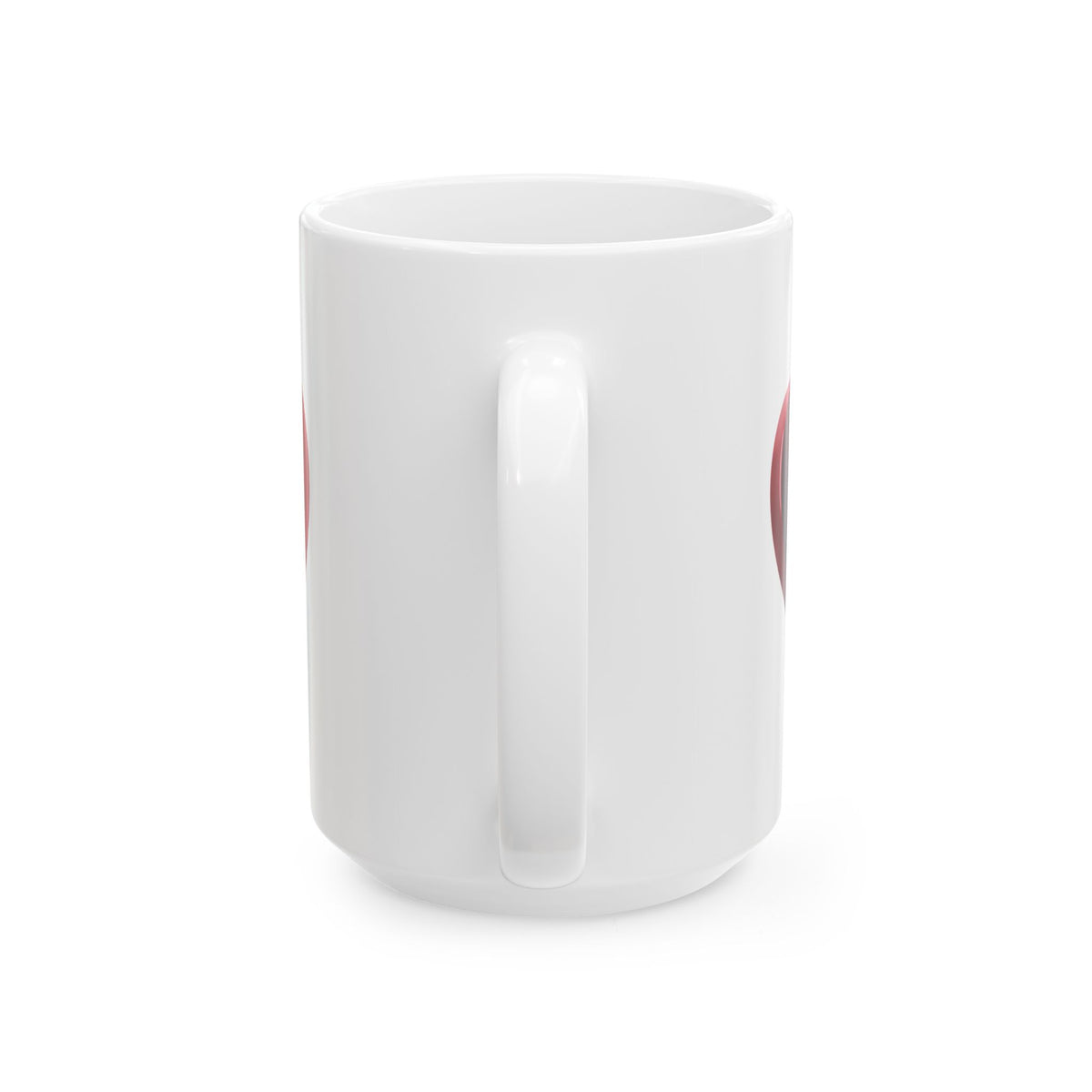 Red Heart Ceramic Mug — Romantic Valentine’s Coffee Cup (11oz, 15oz)