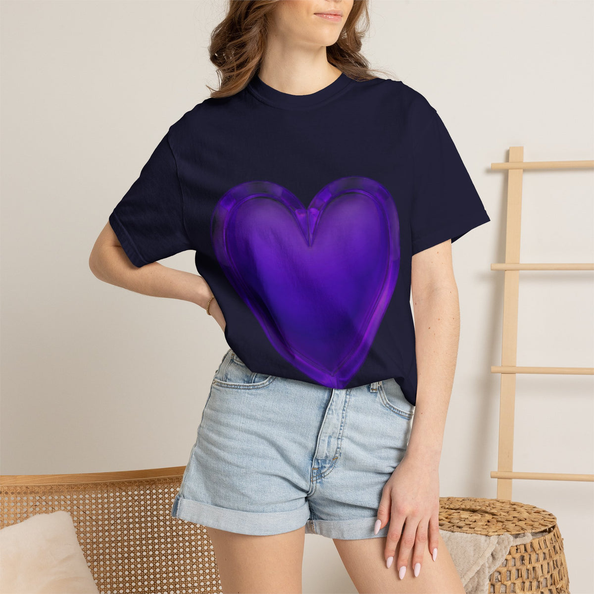 Purple Heart Unisex Garment-Dyed T-shirt