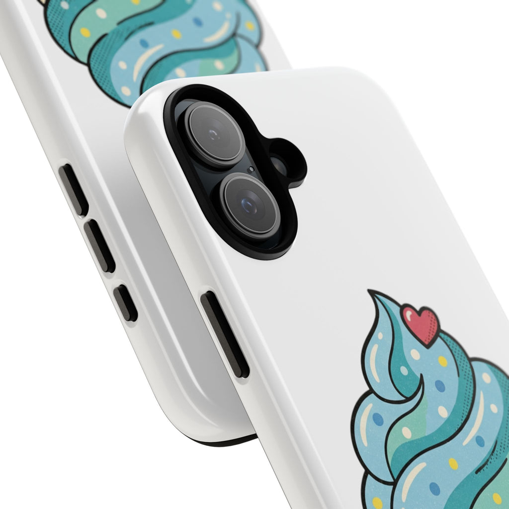 Blue Cupcake Tough Phone Cases