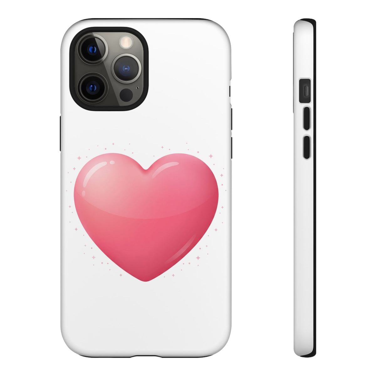 Heart Emoji Tough Case — Cute Pink Heart Phone Case for iPhone & Android