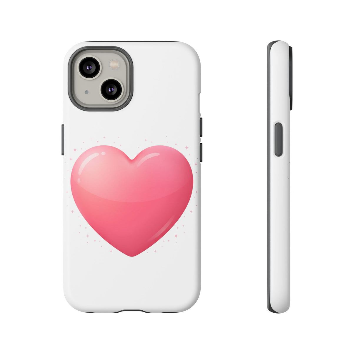 Heart Emoji Tough Case — Cute Pink Heart Phone Case for iPhone & Android