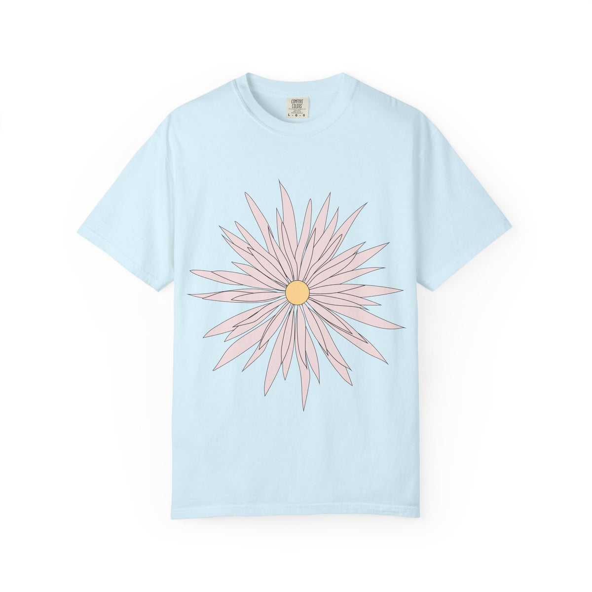 Pink Daisy Graphic T-Shirt