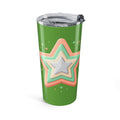 Star Design Tumbler 20oz Green