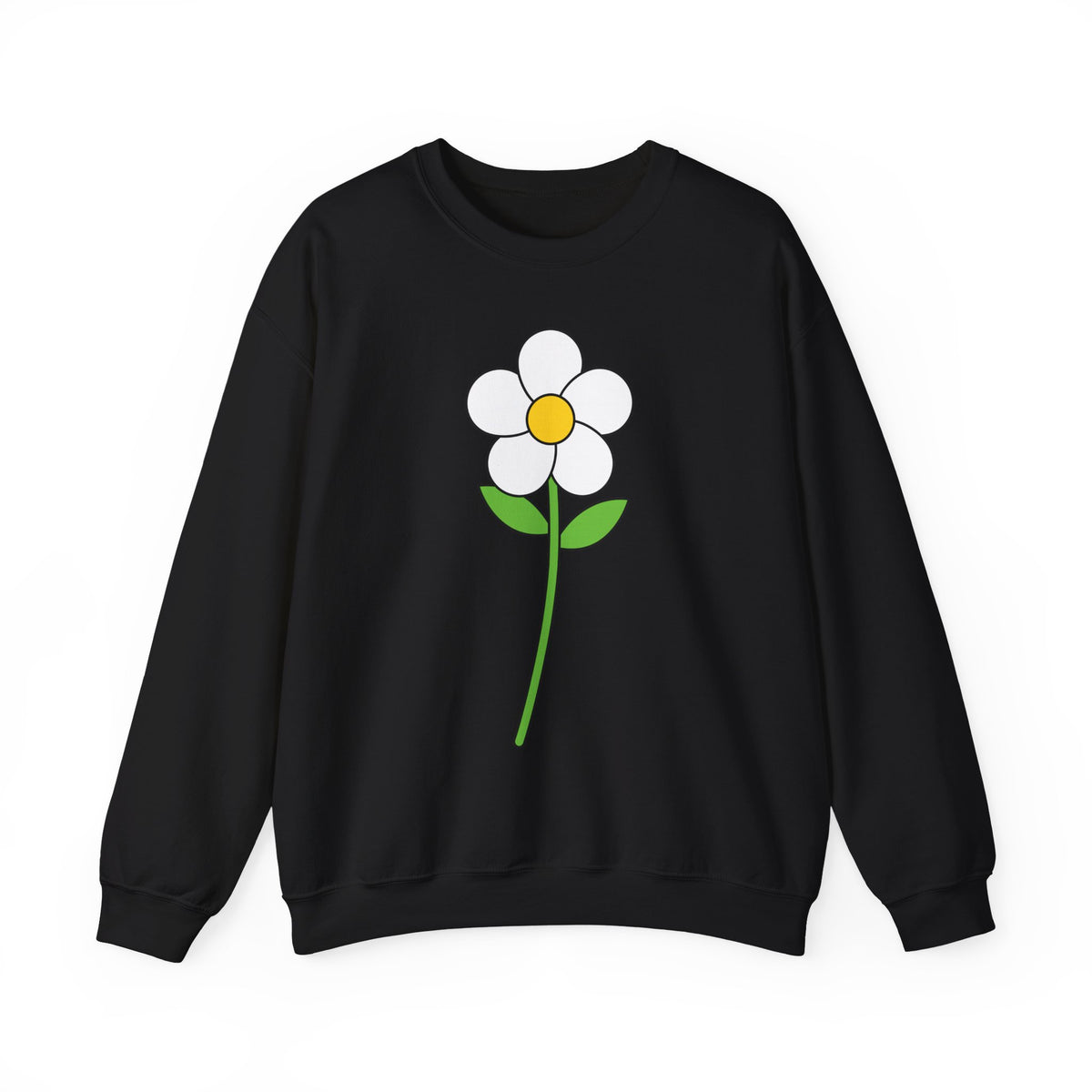 Daisy Graphic Crewneck Sweatshirt