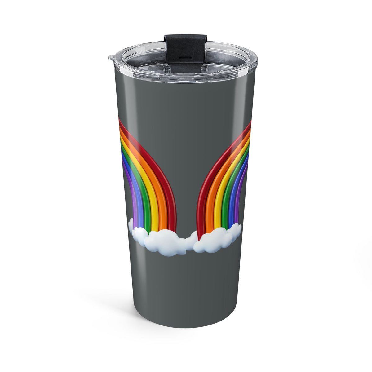 Rainbow Clouds 20oz Tumbler — Insulated Travel Cup