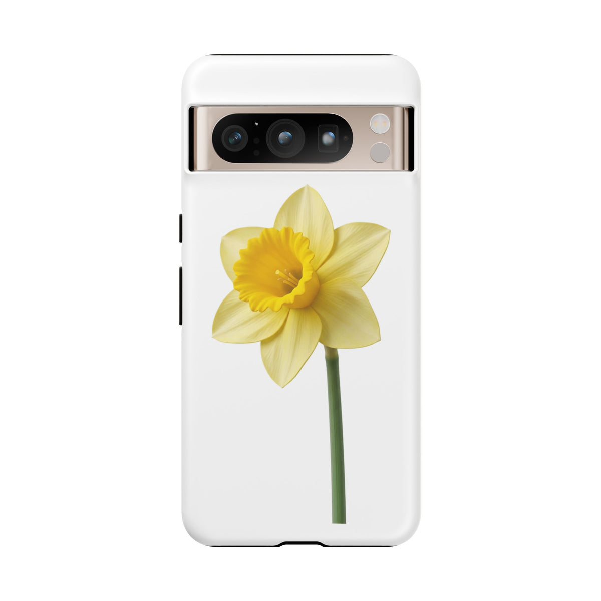 Daffodil Blossom Tough Phone Case — Yellow Spring Floral iPhone Cover