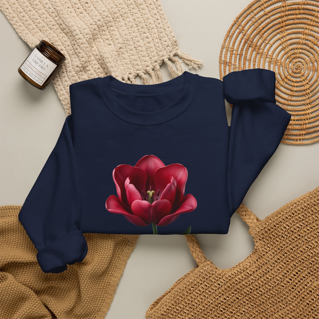 Tulip Bloom Crewneck Sweatshirt