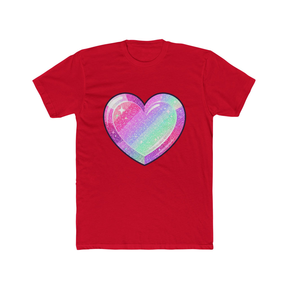 Pastel Rainbow Heart T-Shirt