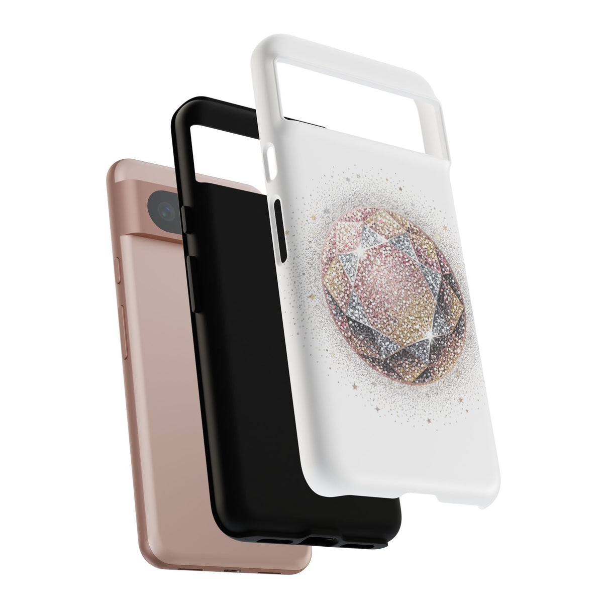 Glittery Tough Phone Cases