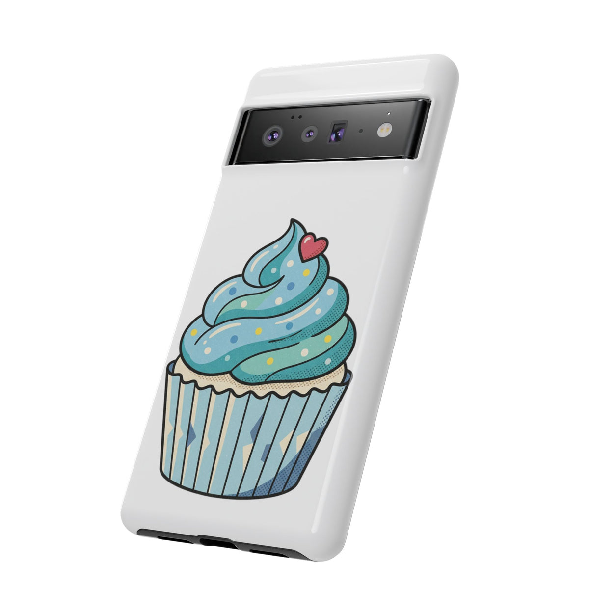Blue Cupcake Tough Phone Cases