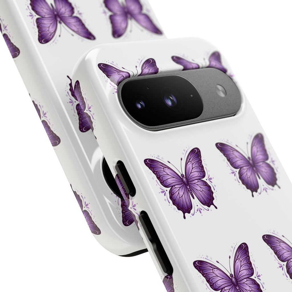 Purple Butterfly Phone Case