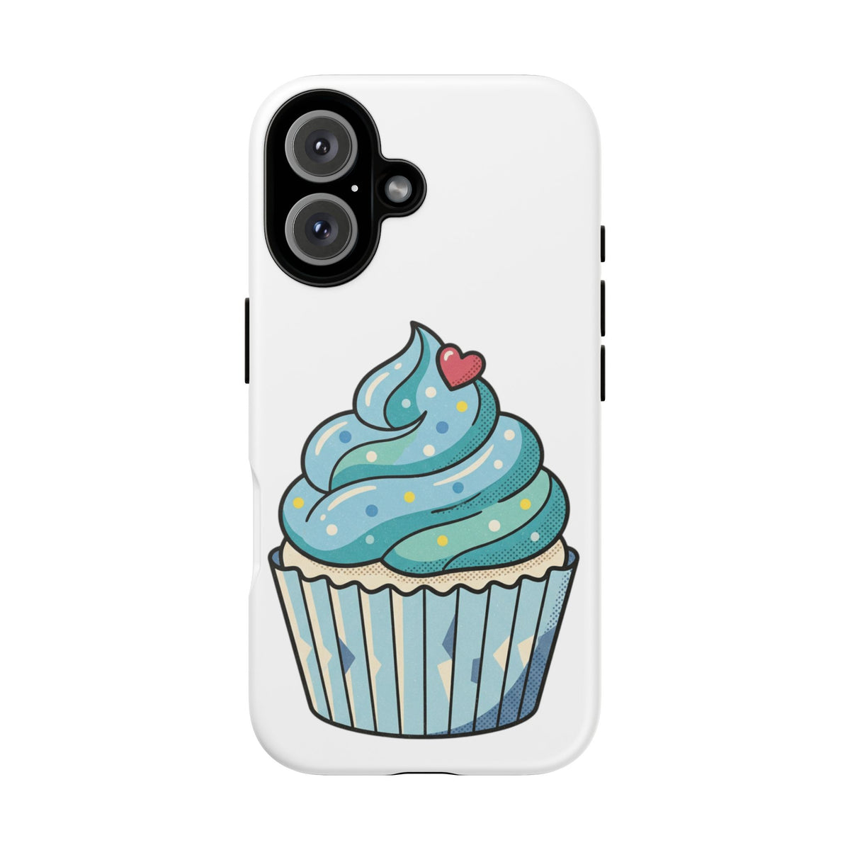 Blue Cupcake Tough Phone Cases