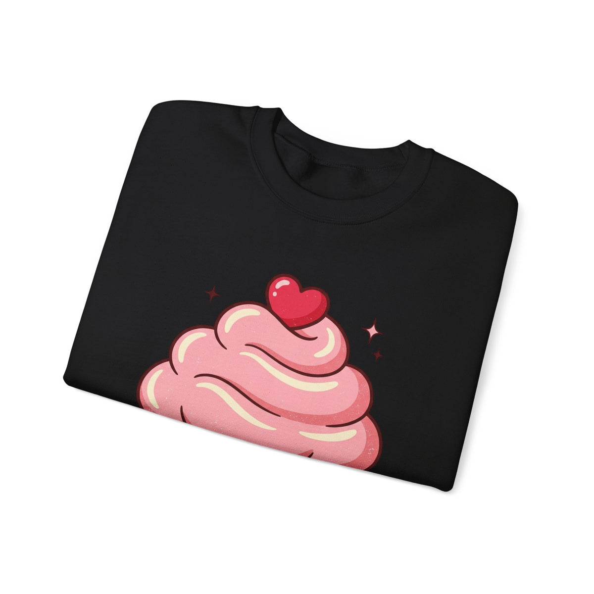 Pink Cupcake Unisex Heavy Blend™ Crewneck Sweatshirt