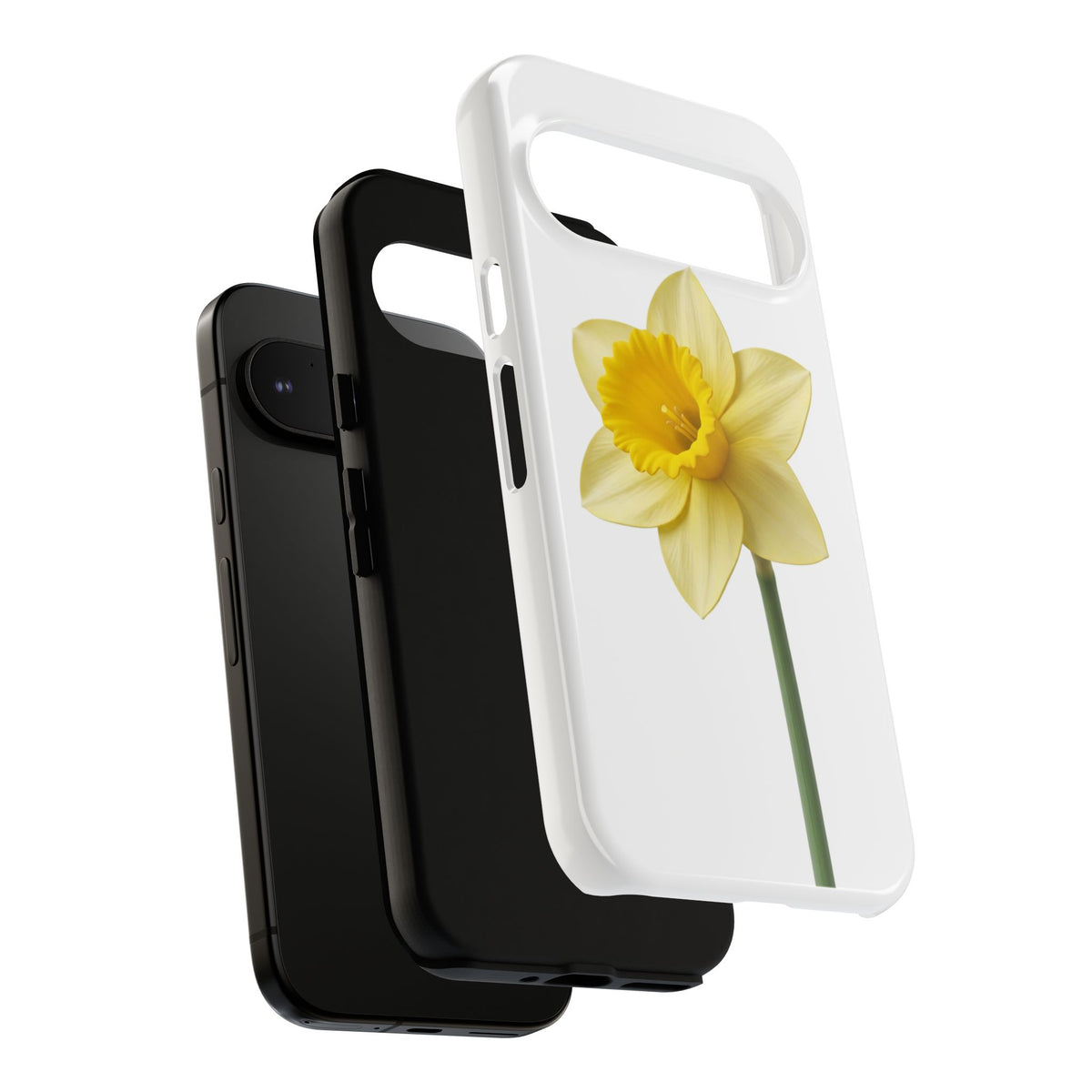 Daffodil Blossom Tough Phone Case — Yellow Spring Floral iPhone Cover