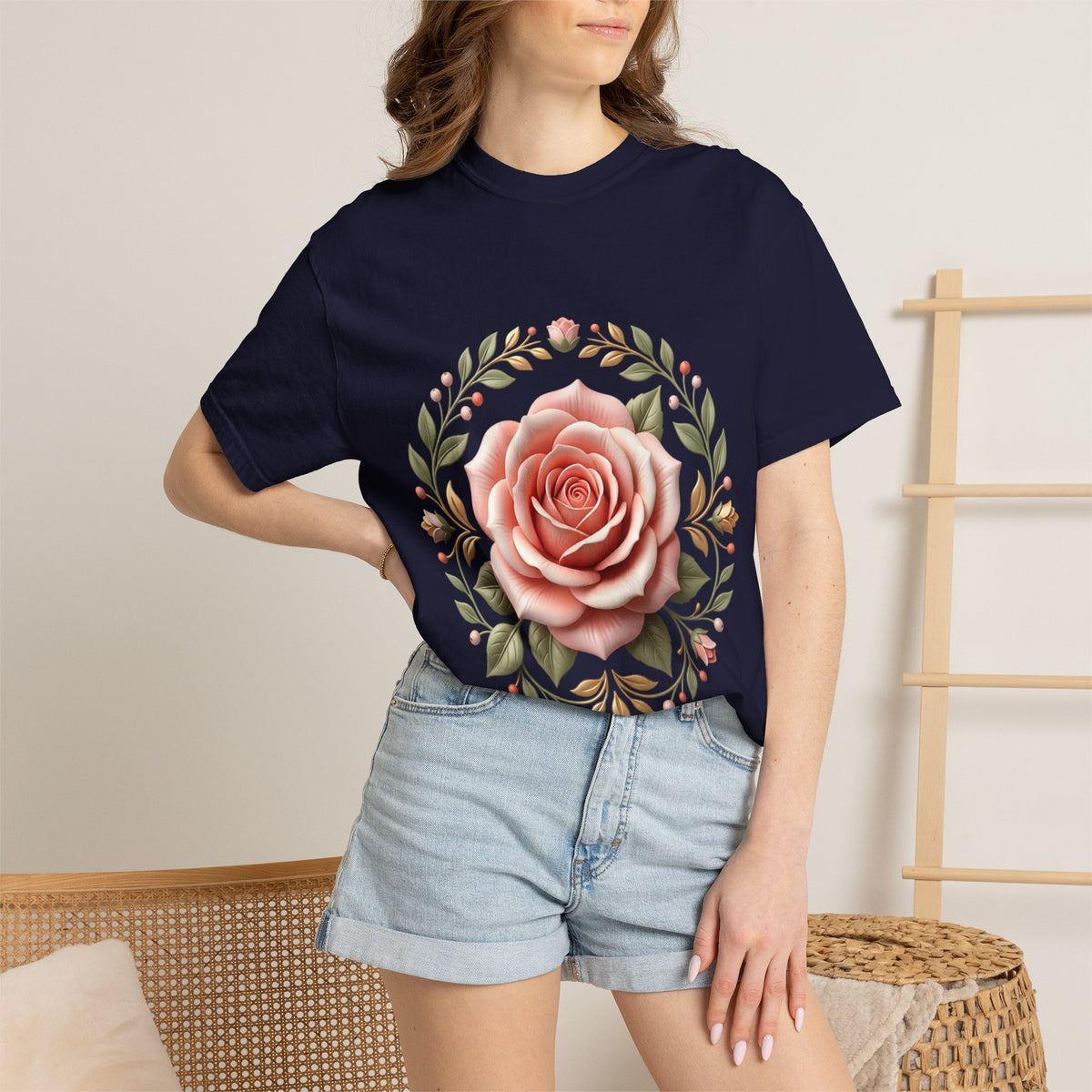 Rose Wreath T-Shirt