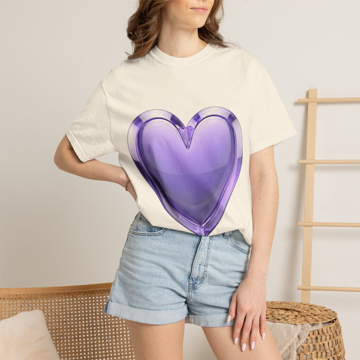 Purple Heart Unisex Garment-Dyed T-shirt