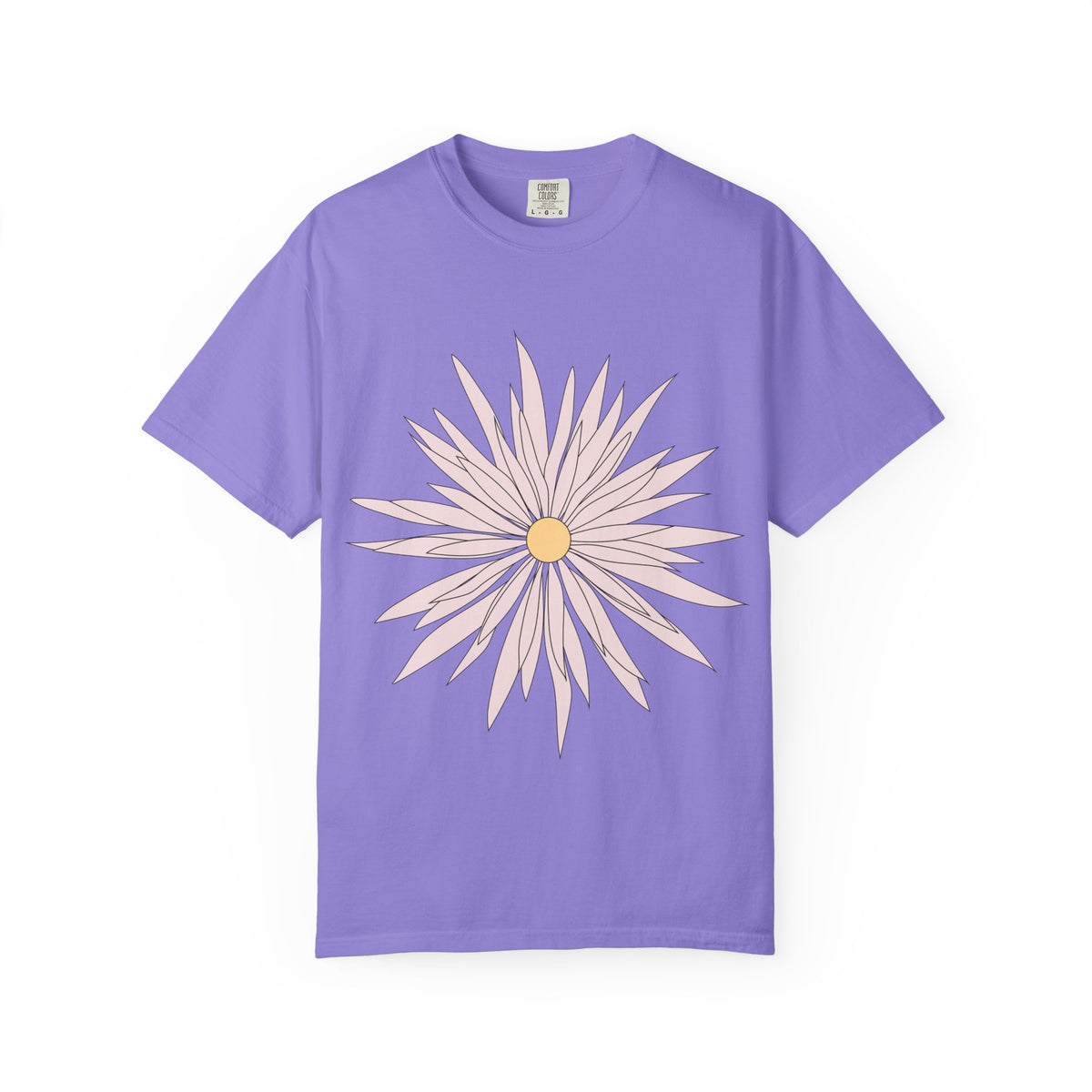 Pink Daisy Graphic T-Shirt