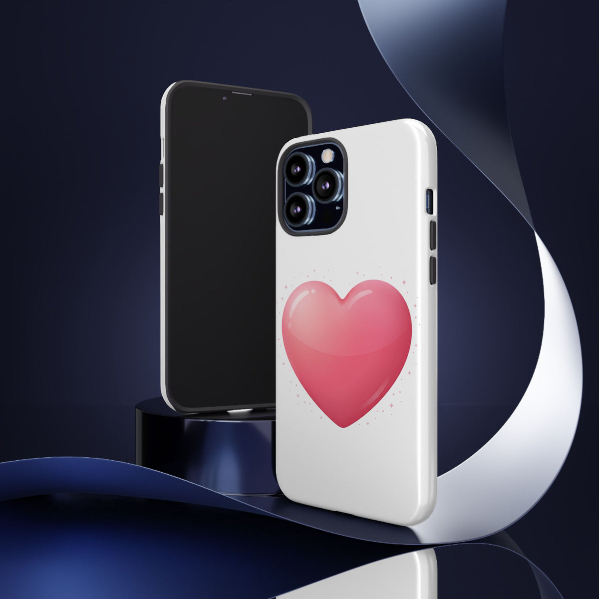Heart Emoji Tough Case — Cute Pink Heart Phone Case for iPhone & Android