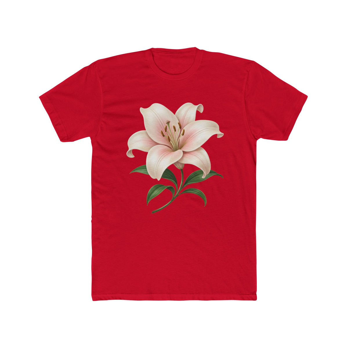 Pink Lily Floral T-Shirt
