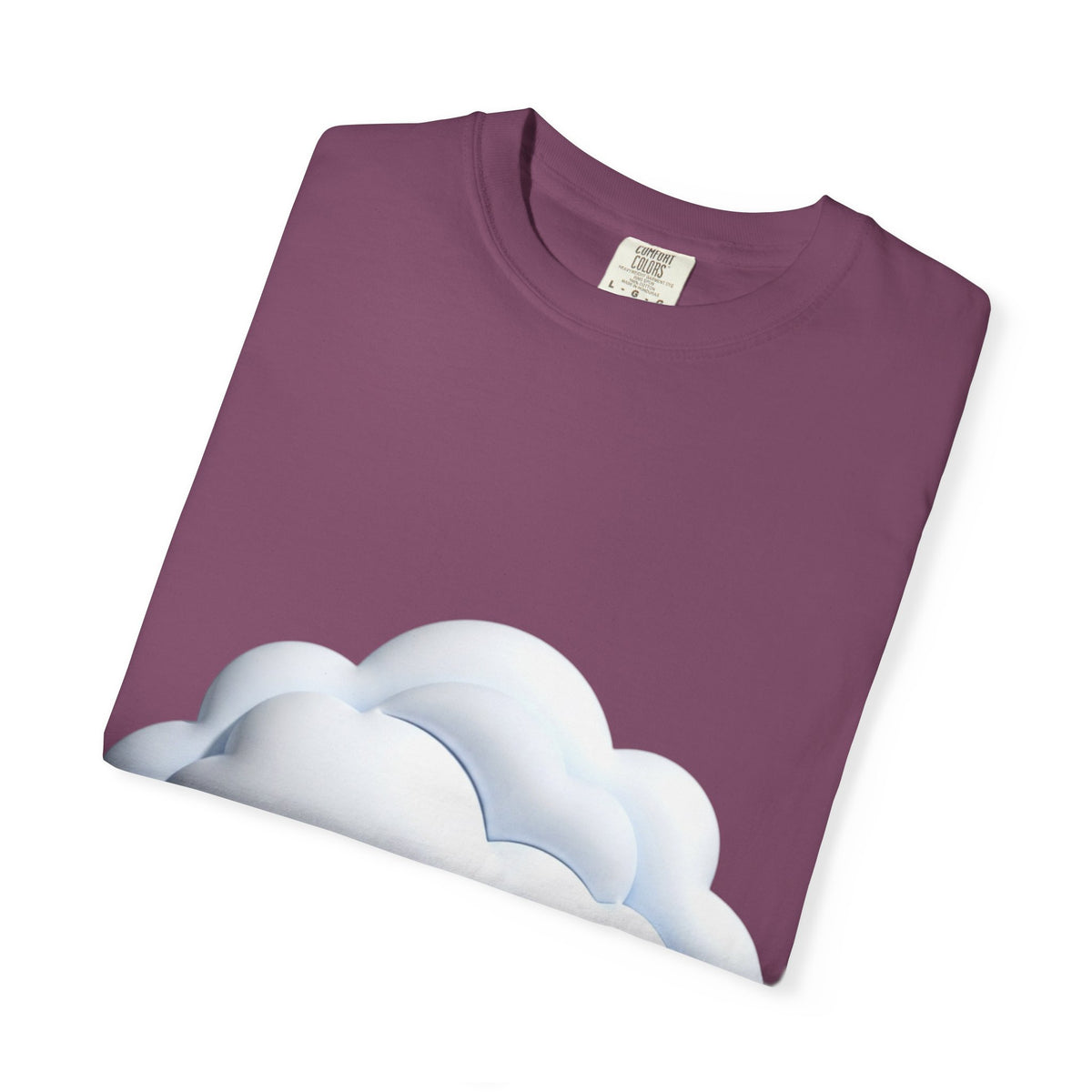 Cloud Graphic T-Shirt — Soft Dreamy Cloud Design