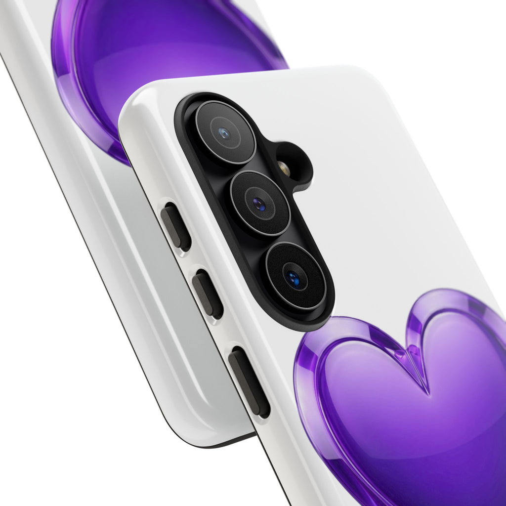 Purple Heart Tough Phone Cases