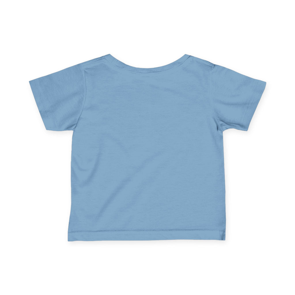 Infant Tee with Geometric Starburst Design — Neutral Baby Shirt, Modern Nursery Gift