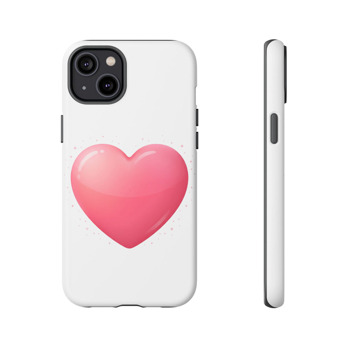 Heart Emoji Tough Case — Cute Pink Heart Phone Case for iPhone & Android