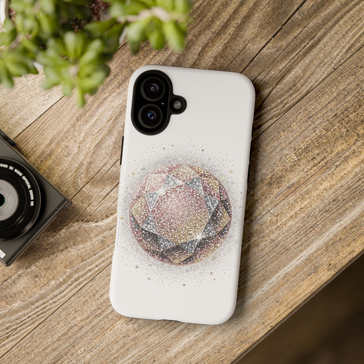 Glittery Tough Phone Cases