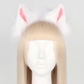Halloween adjustable animal ear headpiece cosplay simulation fox ear hair clip accessory