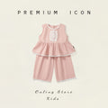 Cute Pink Two-Piece Set for Girls