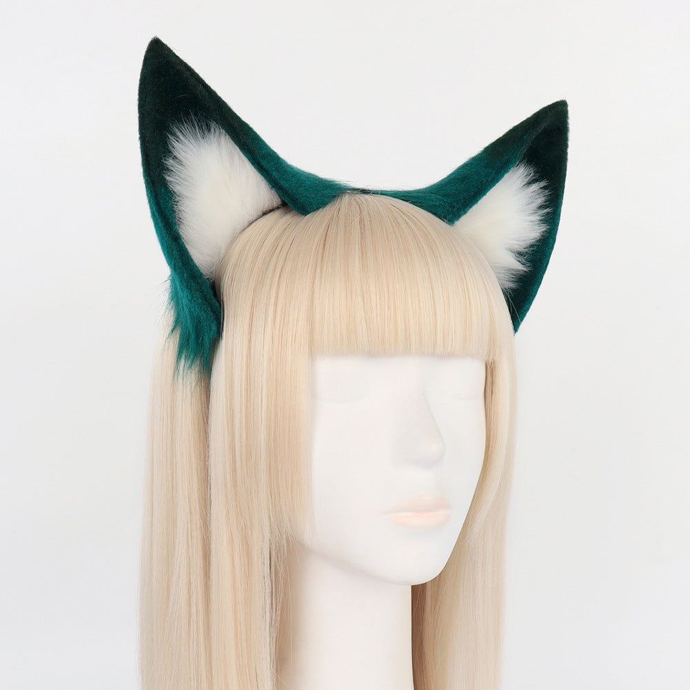 One Piece Drop Shipping Honkai Star Rail Yukong Fox Ears Headband Cosplay Plush Cat Ears Set Halloween